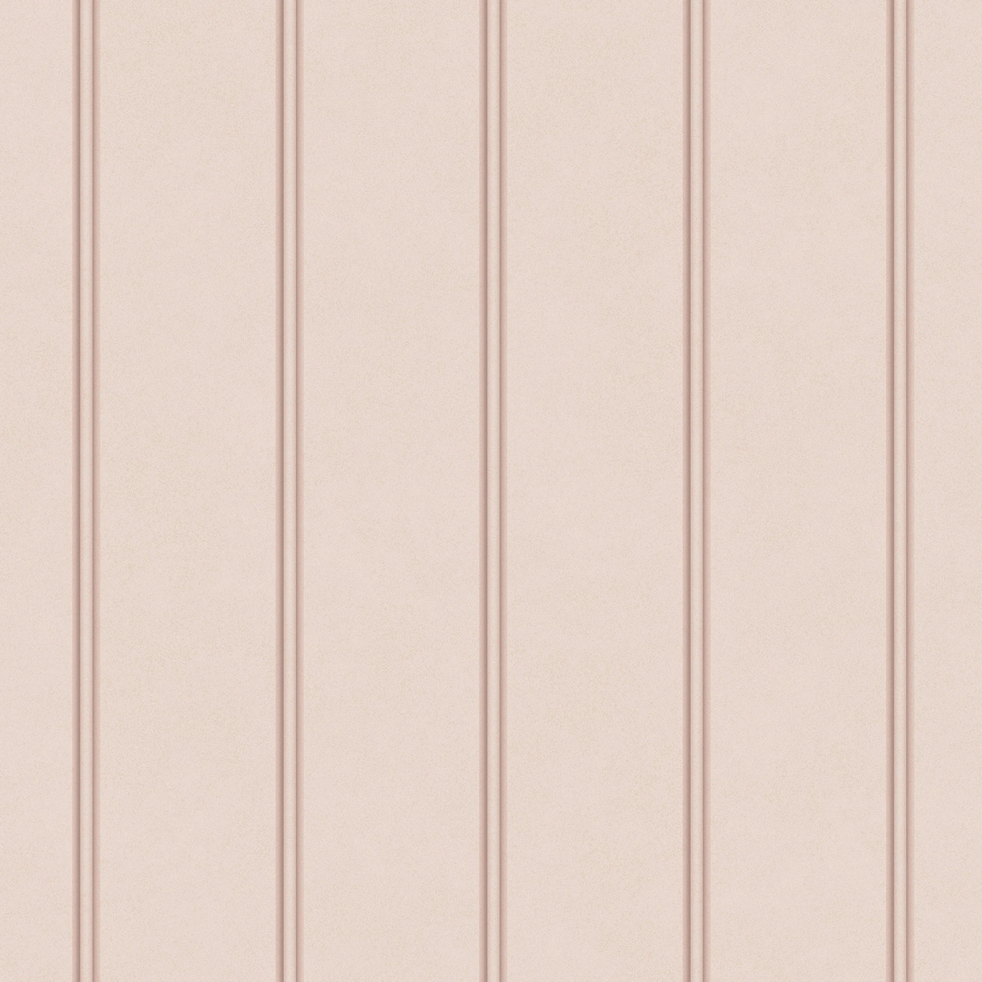 VLIESTAPETE Chalford Holzvertäfelung Gips Rosa - Pink, Papier/Kunststoff (52/1000cm) - Graham & Brown