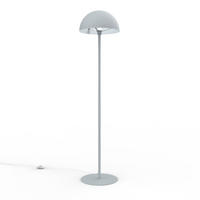 STEHLEUCHTE Cassis - Grau, Metall (40/40/165cm) - Lumicom