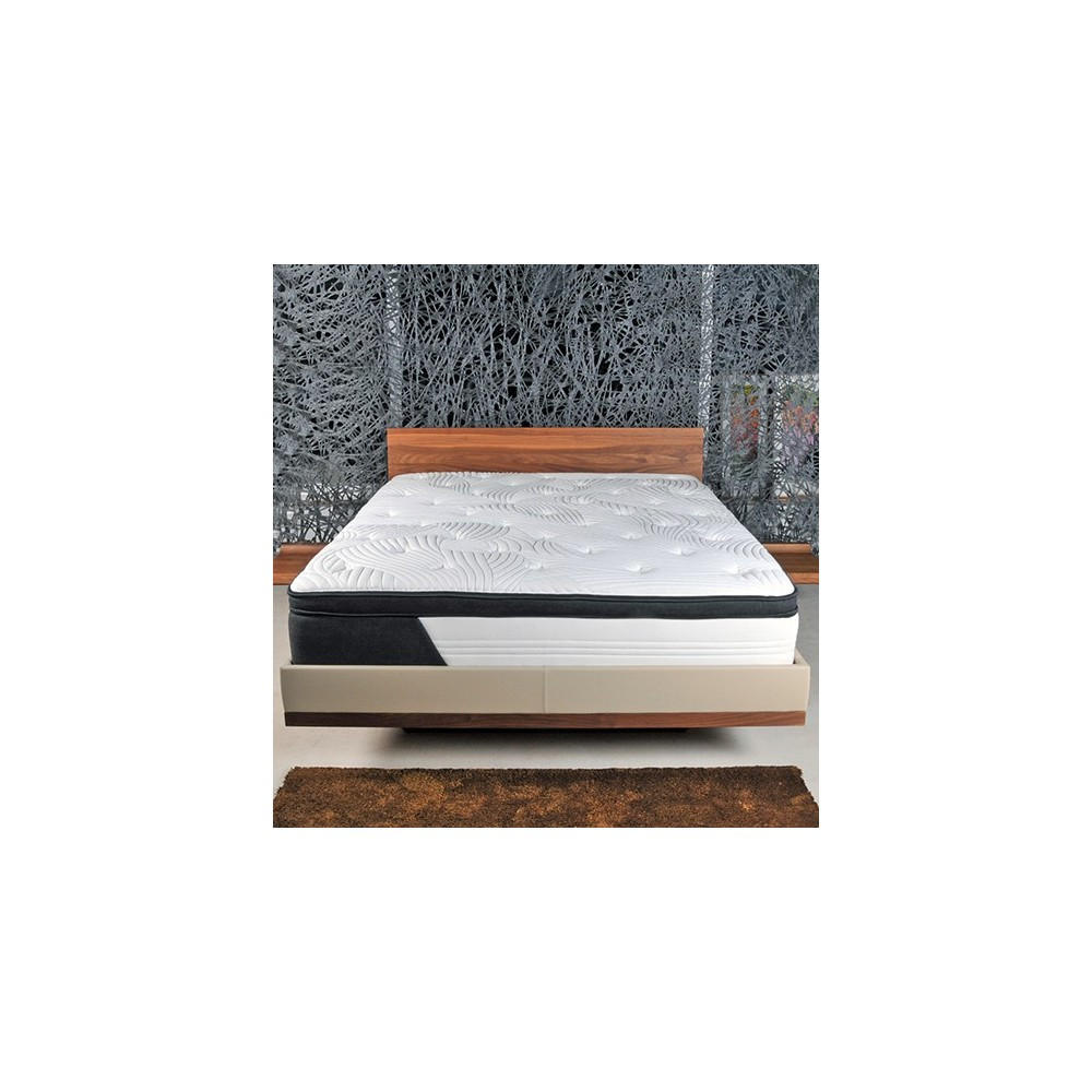 MATRATZE OLITO CASSIE 180x200 cm Federkern und Formgedächtnis - Weiß, Textil (180/200cm) - Weber Industries