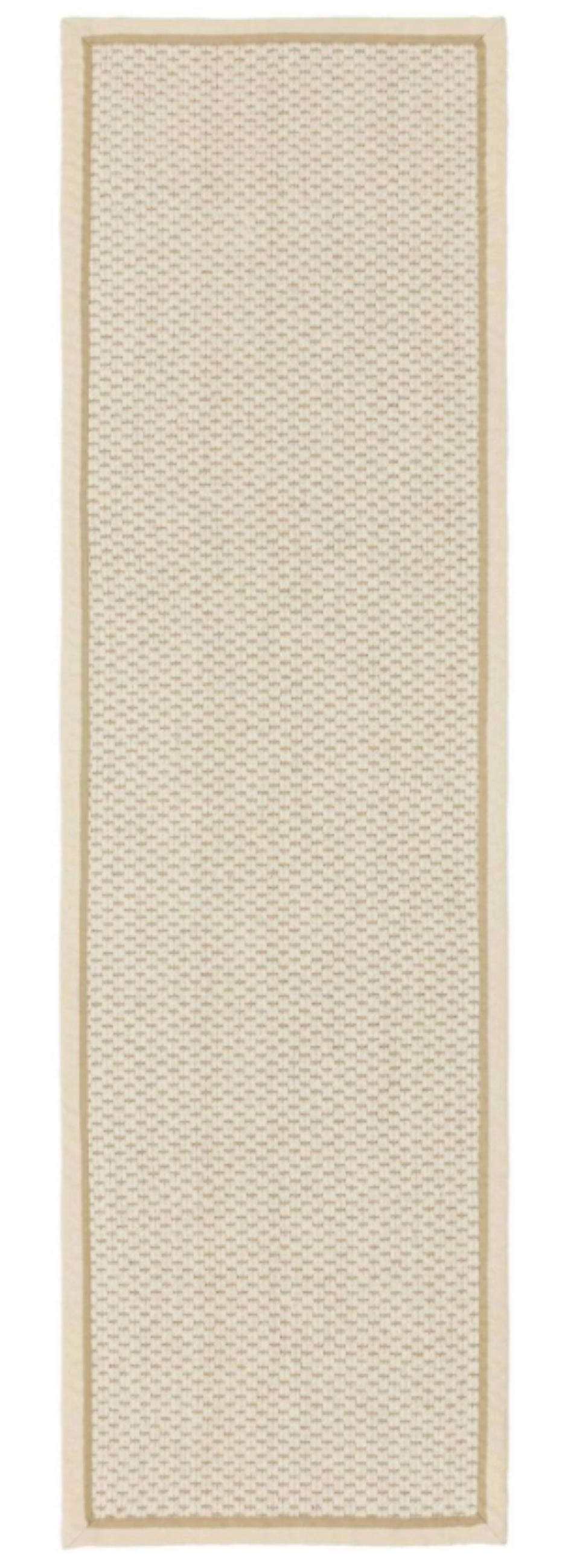 TEPPICH modern Wohn-/Schlafzimmer Wolle & Naturfaser ROKA Weiß 200x290 cm - Weiß, Naturmaterialien (200/290cm) - Novatrend