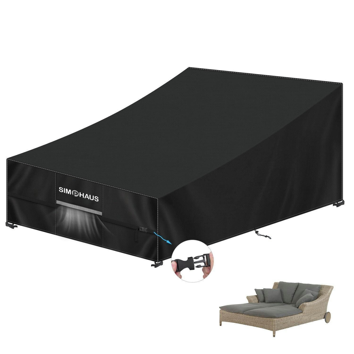XXXLutz Abdeckhaube Schwarz 130x90x40 cm