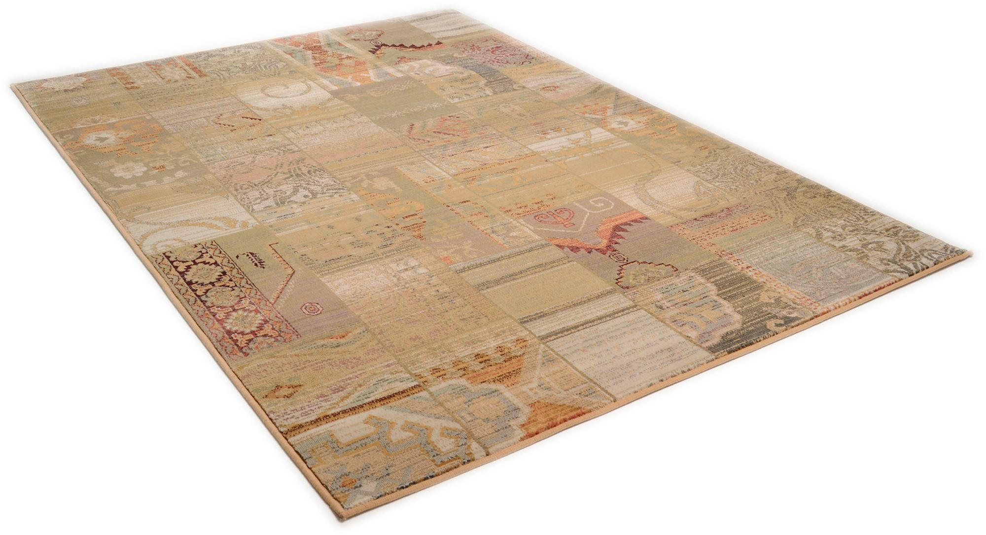 WEBTEPPICH Gabiro 5504 160x235 cm - Beige, Textil (160/235cm) - THEKO