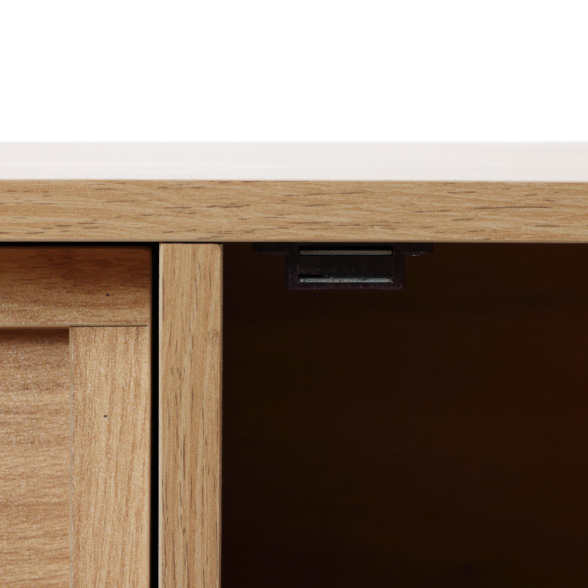 KOMMODE mit 3 Schubladen und Tür - Braun, Holz/Holzwerkstoff (80/74/39cm) - Hometopia