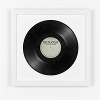VINYL RAHMEN 40/40 für die Platte - Weiß, Holz (40/40cm) - K-Möbel