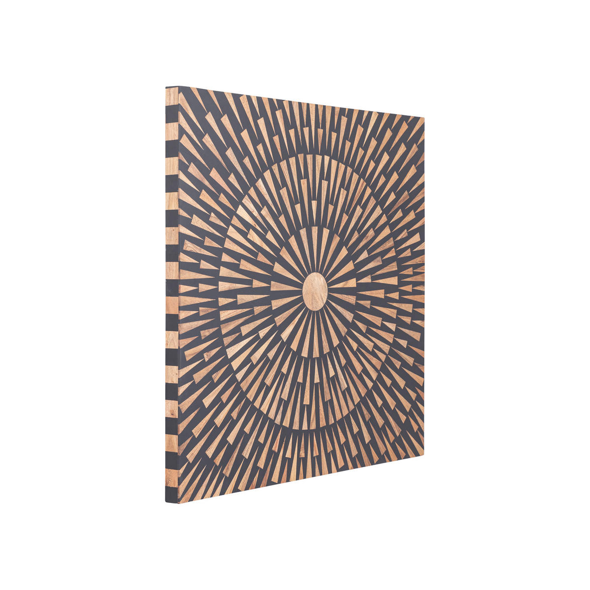 WANDPANEEL Jordie Braun 60/3/60cm - Braun, Holz (3/60/60cm) - PTMD Collection