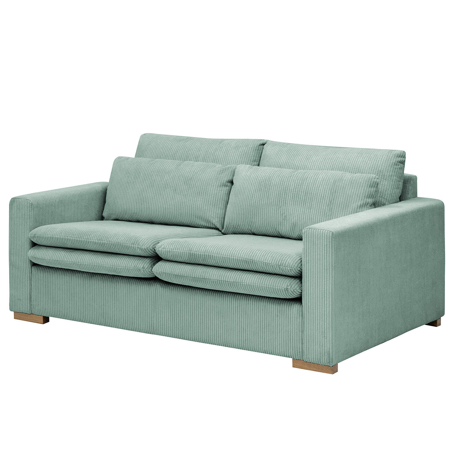 2,5-SITZER SOFA - Blau, Textil (180/82/104cm) - home24
