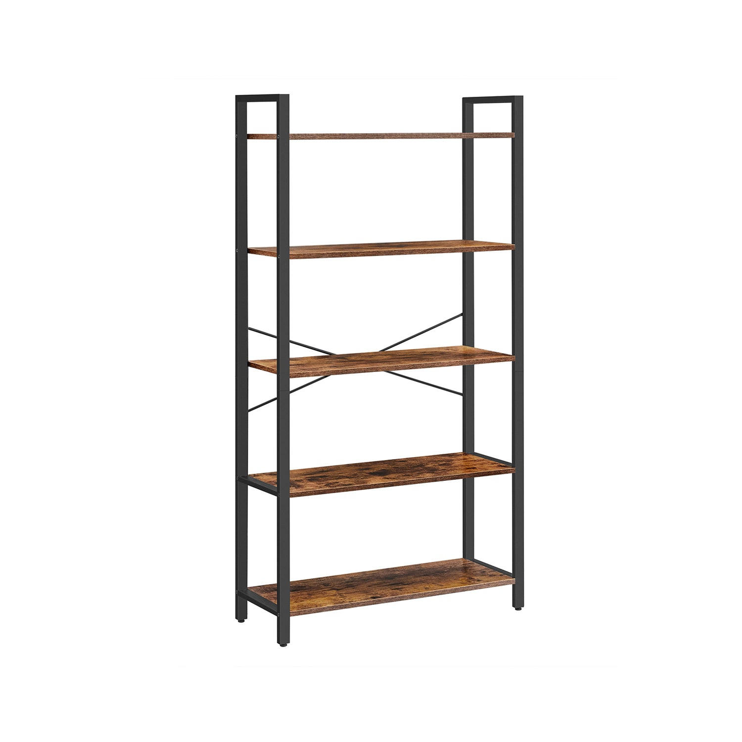 BÜCHERREGAL STANDREGAL - Braun, Holzwerkstoff (30/153/80cm) - Hansiro