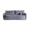 SOFA Perugia Dunkelgrau, mit Schlaffunktion - Dunkelgrau, Holzwerkstoff/Textil (231/93/106cm) - Bettso