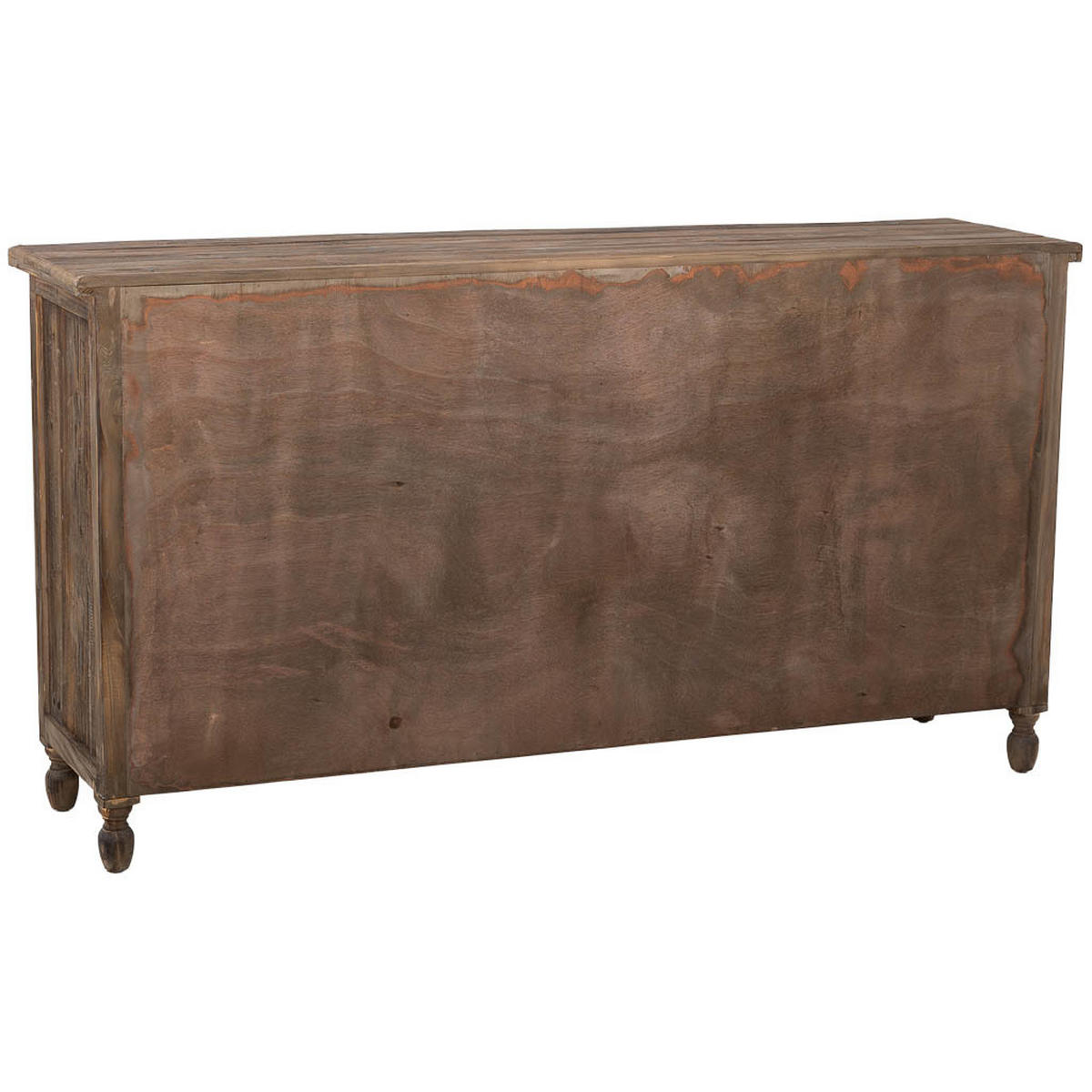 SIDEBOARD aus Holz mit 4 türen 160x40x85 cm - Braun, Holz (160/85/40cm) - Wanderlust