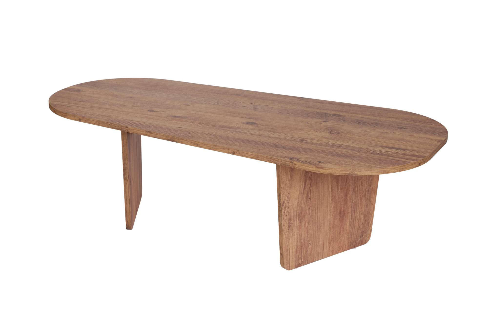 Habitat Garten Couchtisch Braun 65x40x130 cm