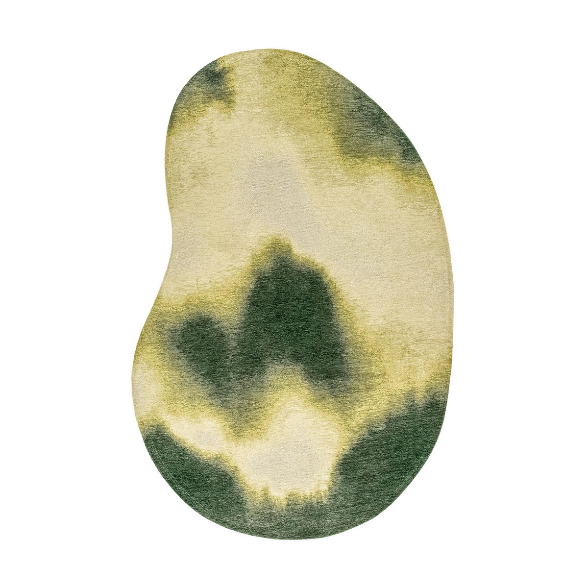 PREPROGA Aquarelle Leaf 235/340 cm - zelena, umetna masa/tekstil (235/340cm) - Louis De Poortere