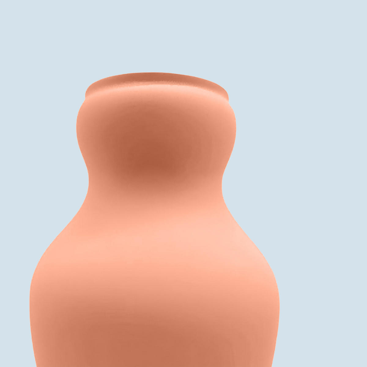 1xOLLA - Braun, Keramik (15.5/25/15.5cm) - Relaxdays