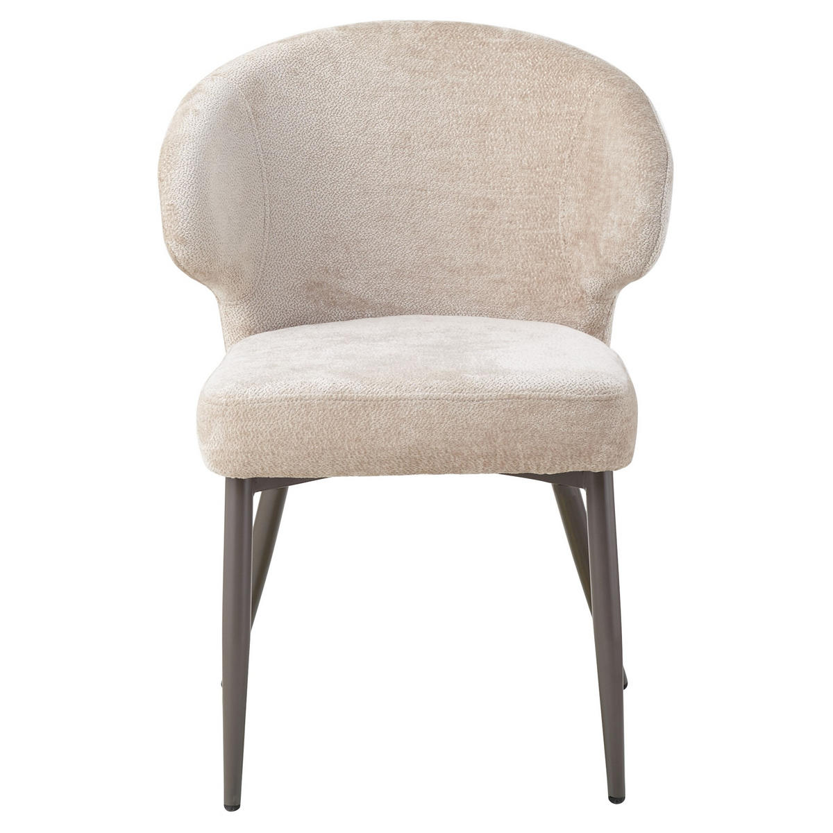 ESSZIMMERSTUHL Ares Beige 60/60/84.5cm - Beige, Textil (60/84.5/60cm) - PTMD Collection
