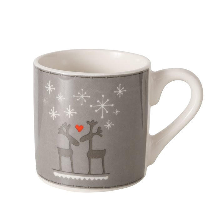 Boltze Home Espressotasse Grau 5.8x6.1x8.5 cm