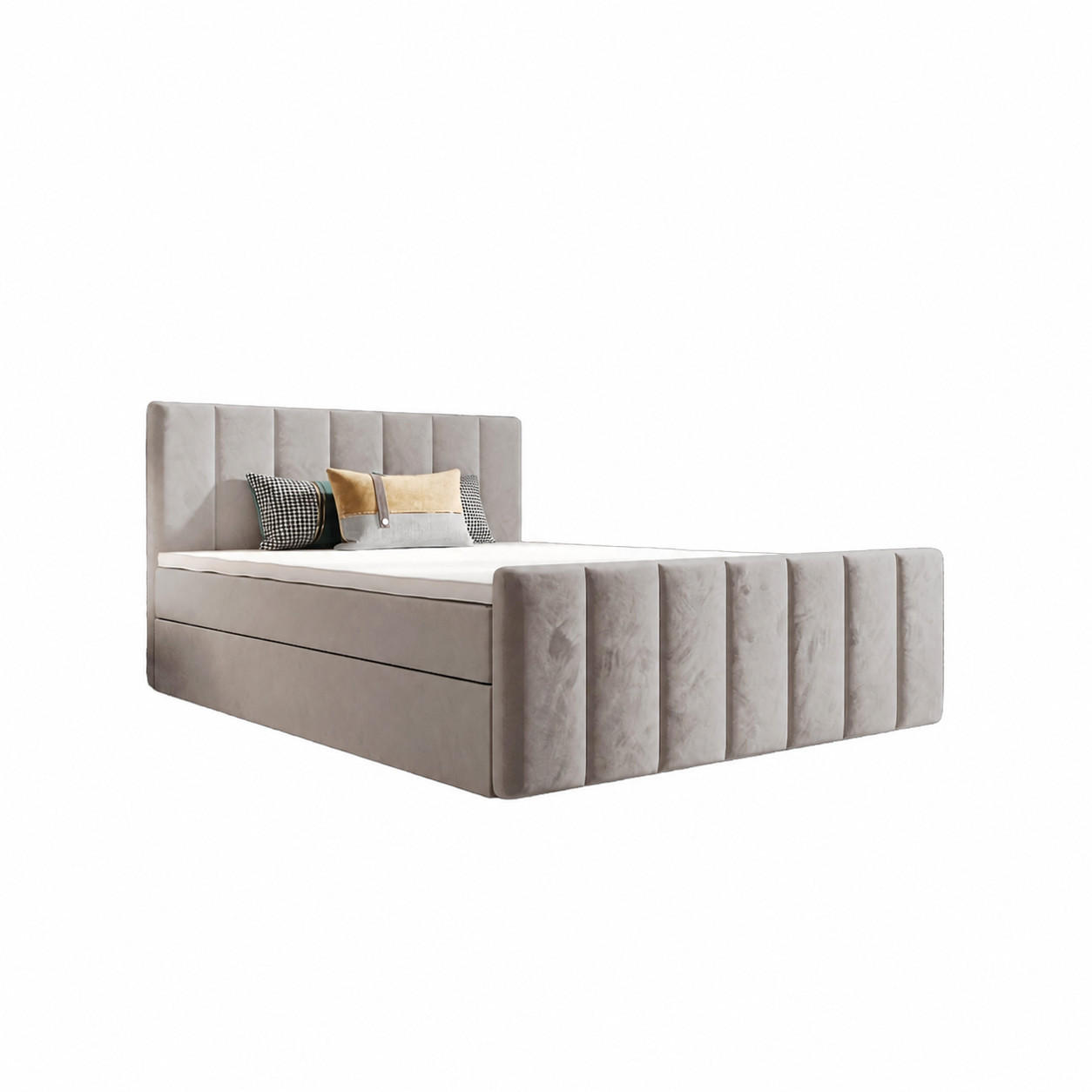 B&B Home Boxbett Creme 180x200 cm