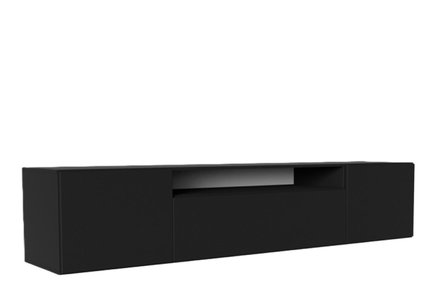 Sepro Meble Tv-Schrank Schwarz 200x40x41 cm