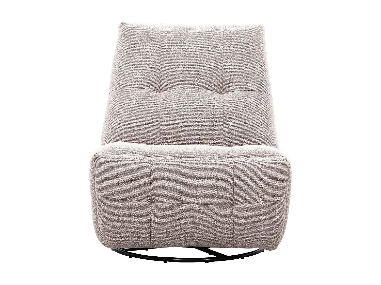 RELAXSESSEL - 1 Person - stoff - beige Cosado - Beige, Textil (81/97/99cm) - Vente-Unique
