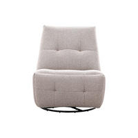 RELAXSESSEL - 1 Person - stoff - beige Cosado - Beige, Textil (81/97/99cm) - Vente-Unique