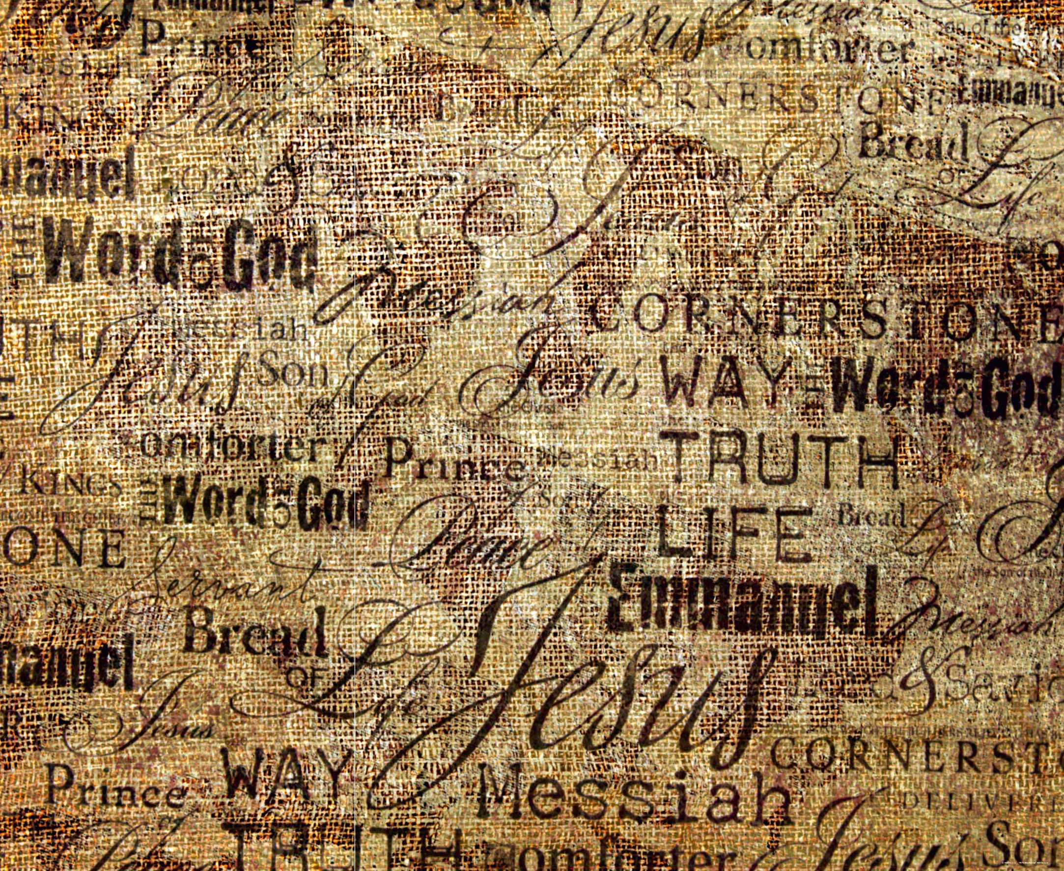 FOTOTAPETE Texte 375 x 270 cm - Beige, Papier (375/270cm) - Sanders & Sanders