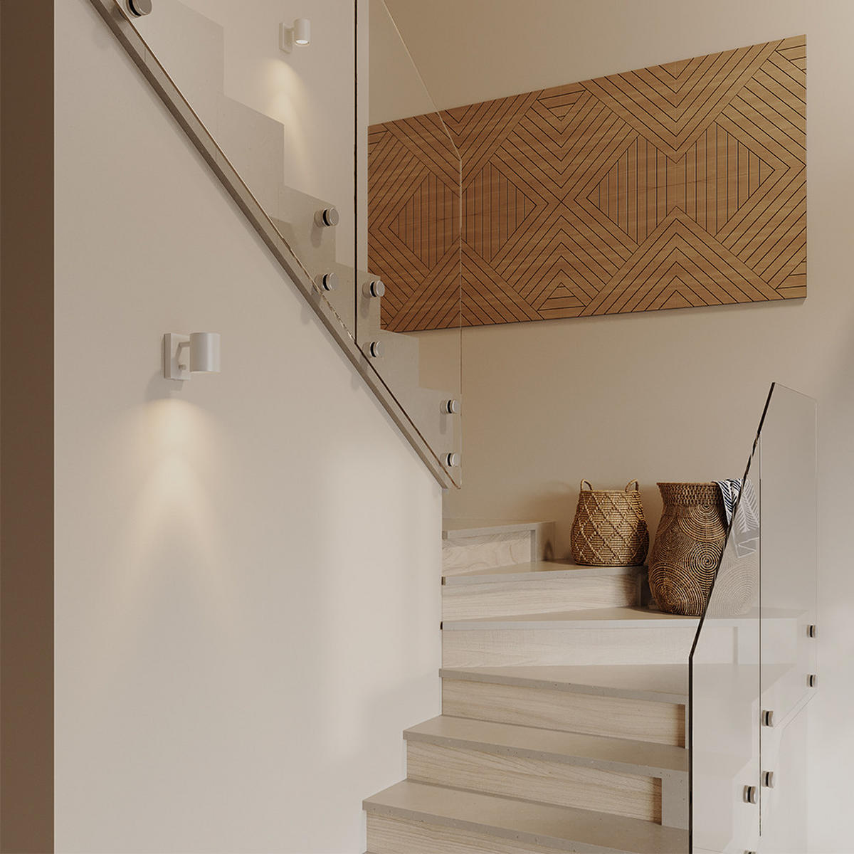 NÁSTĚNNÝ PANEL Dub - barva dubu, kompozitní dřevo (52/52/0.8cm) - Vicco