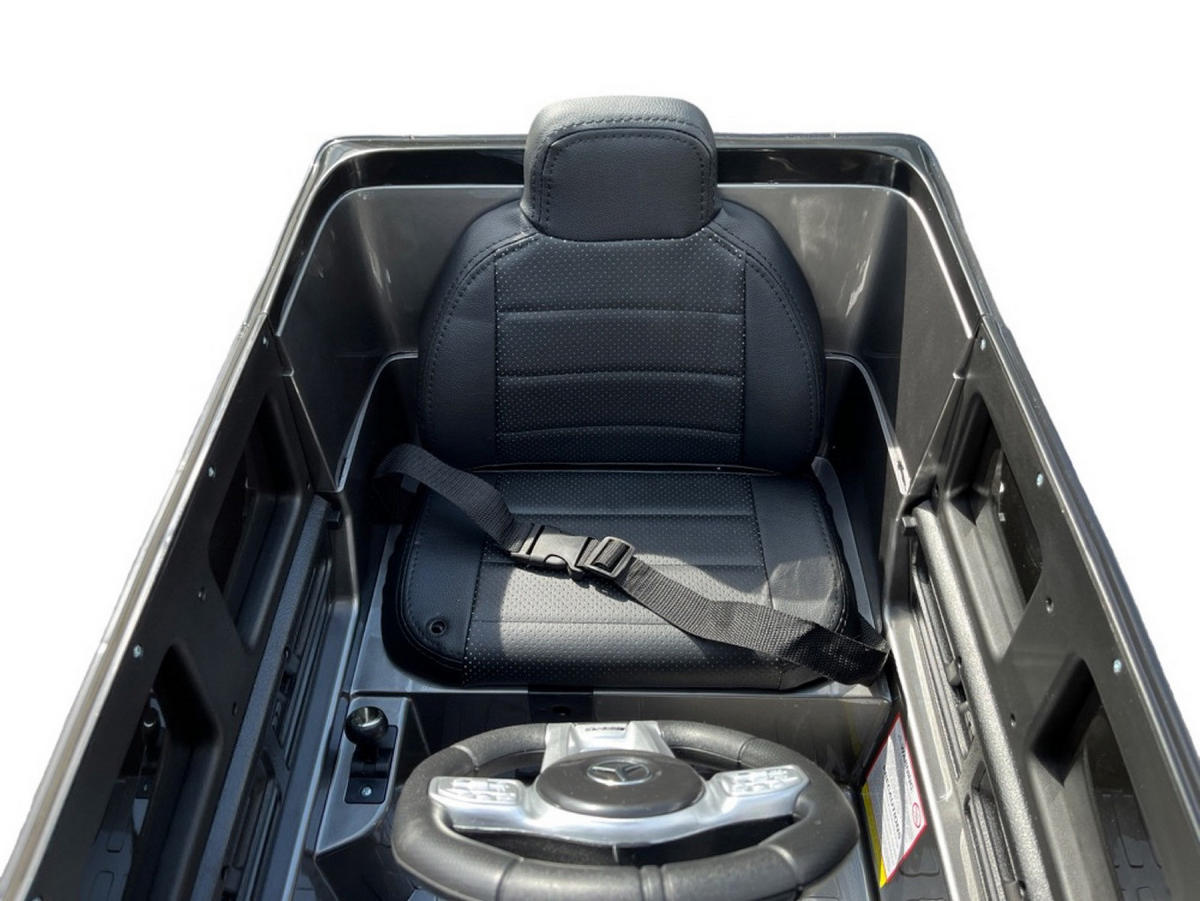 KINDER ELEKTROAUTO Mercedes G63 grau - Grau, Kunststoff (106/62/54cm) - TPFLiving