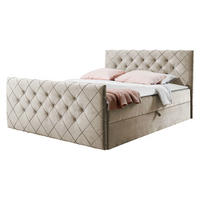 BOXBETT Malaga - Naturfarben, Holz (140/200cm) - MIRJAN24