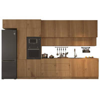 KÜCHENZEILE 400 cm - Langen KL4-M400 in Artisan Eiche - Eiche Artisan, Holz (400/248/58cm)