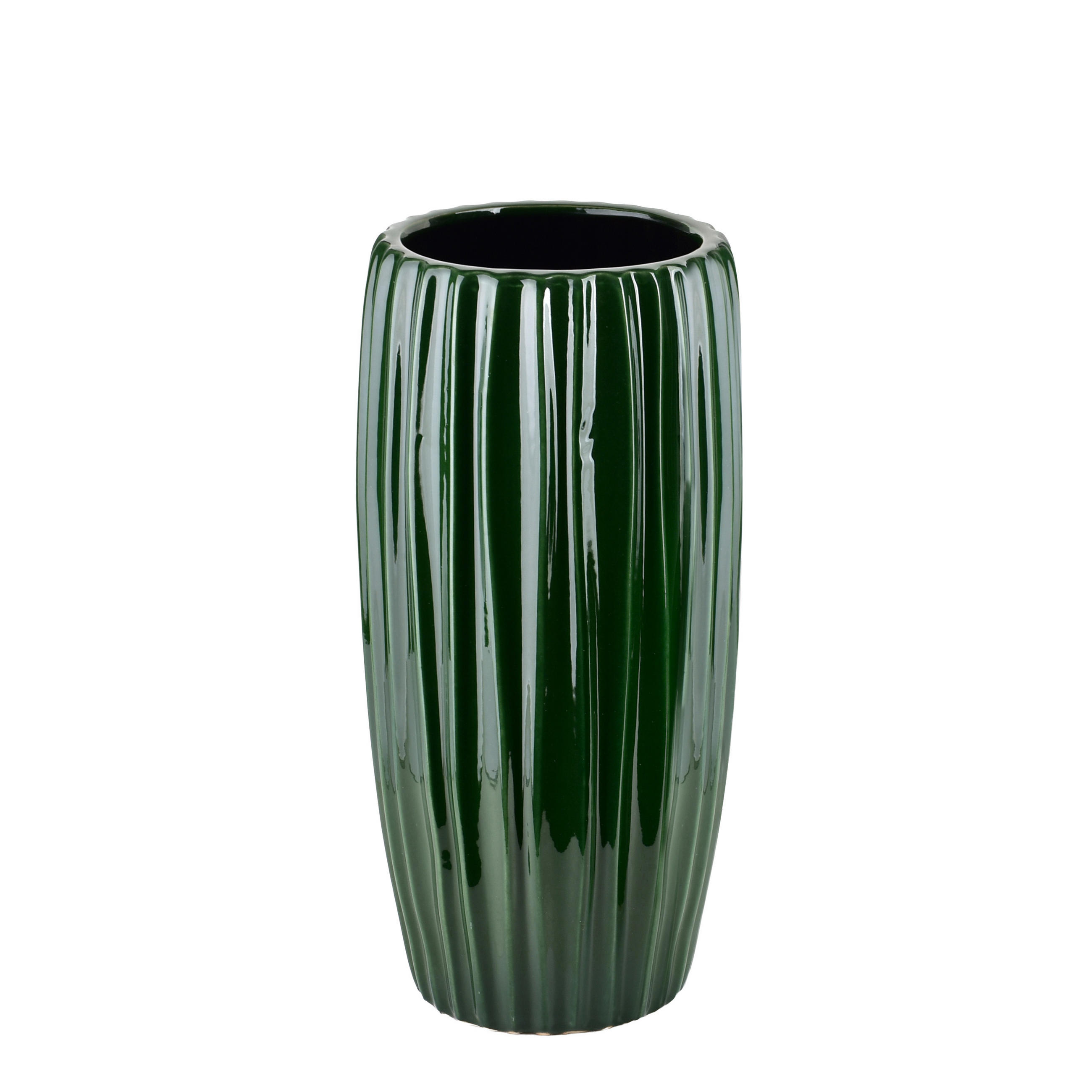 VASE Manon Grün 23/26/52cm Keramik - Grün, Keramik (53cm) - Mondex
