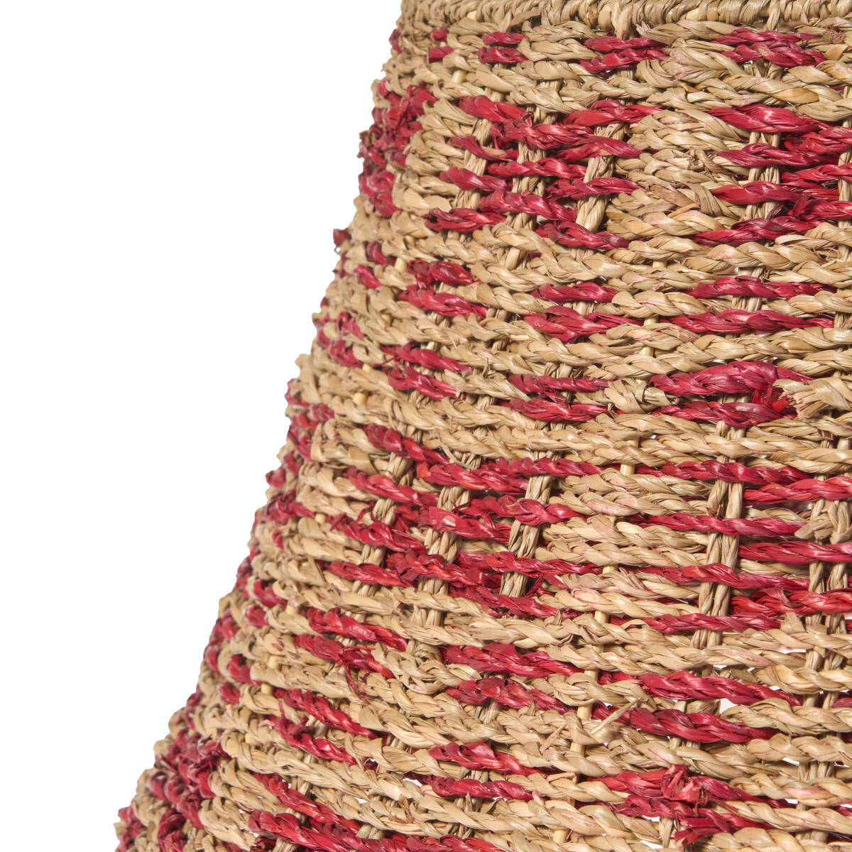 WEIHNACHTSBAUMKRAGEN 26 cm Naturfarben Neige - Naturfarben, Naturmaterialen (26cm) - Beliani