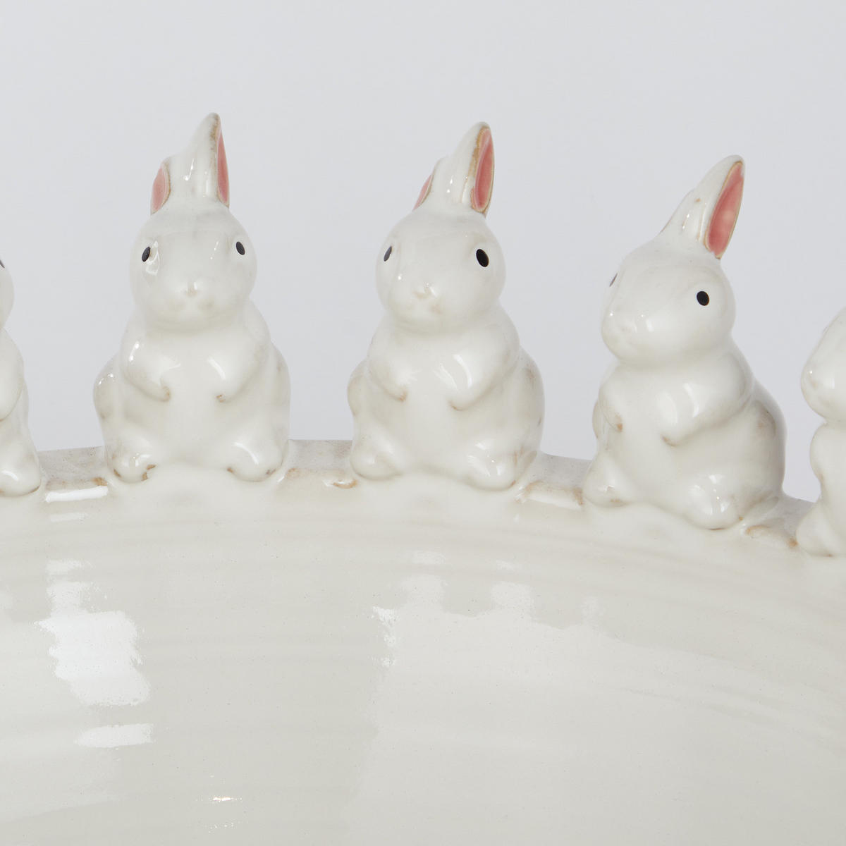 DEKO-SCHALE Circle Of Friends - Weiß, Keramik (19cm) - Butlers