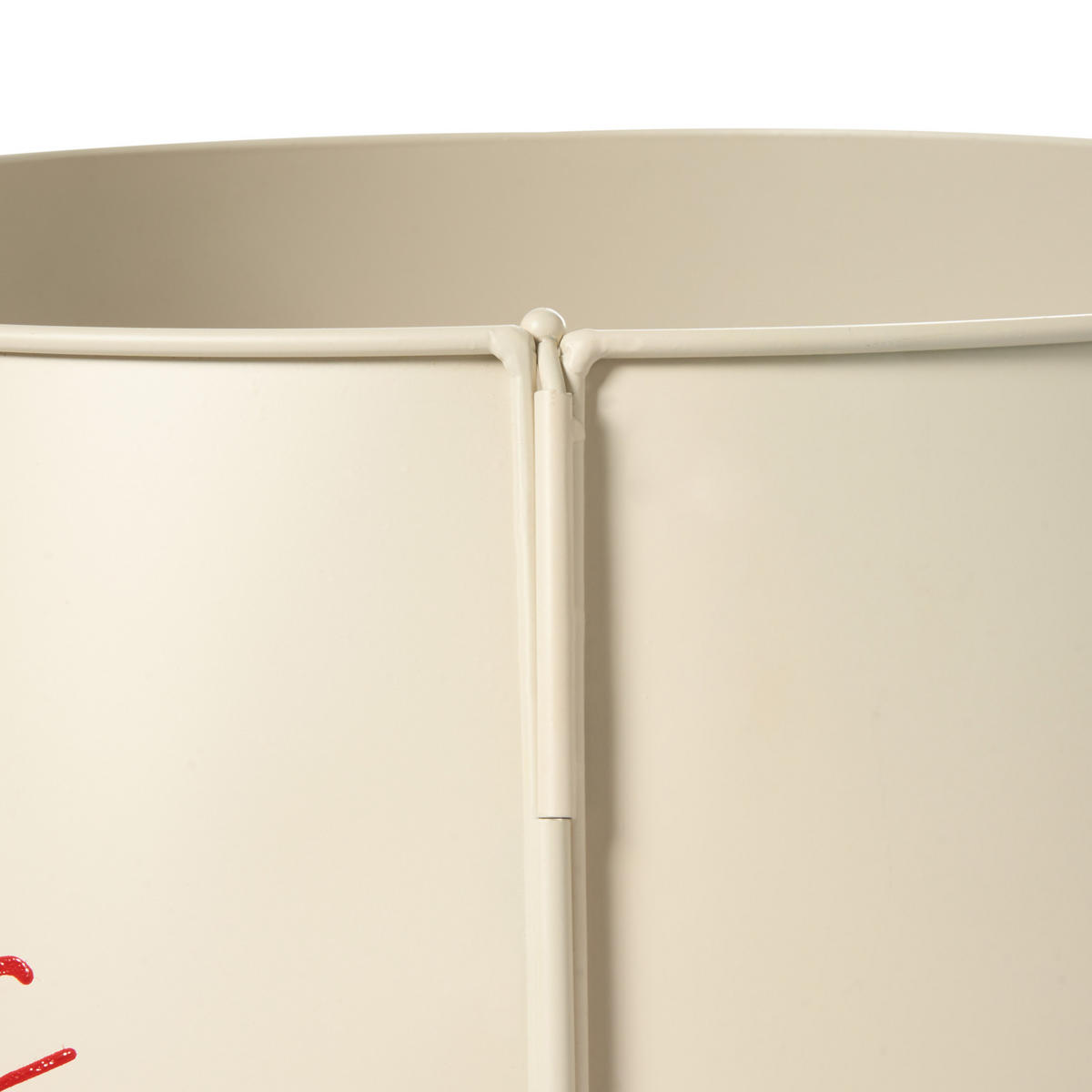 WEIHNACHTSBAUMKRAGEN 25 cm Beige Imatra - Beige, Metall (25cm) - Beliani