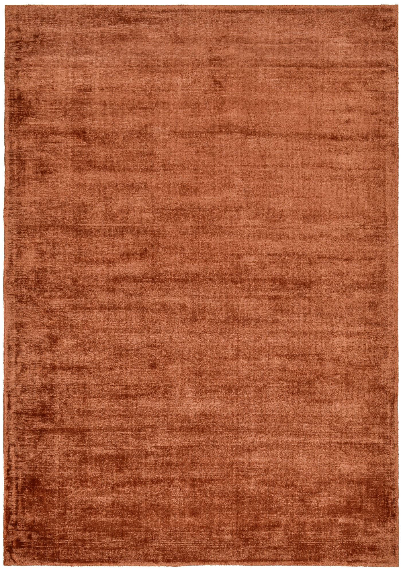Theko Viskoseteppich Kupfer 70x140 cm