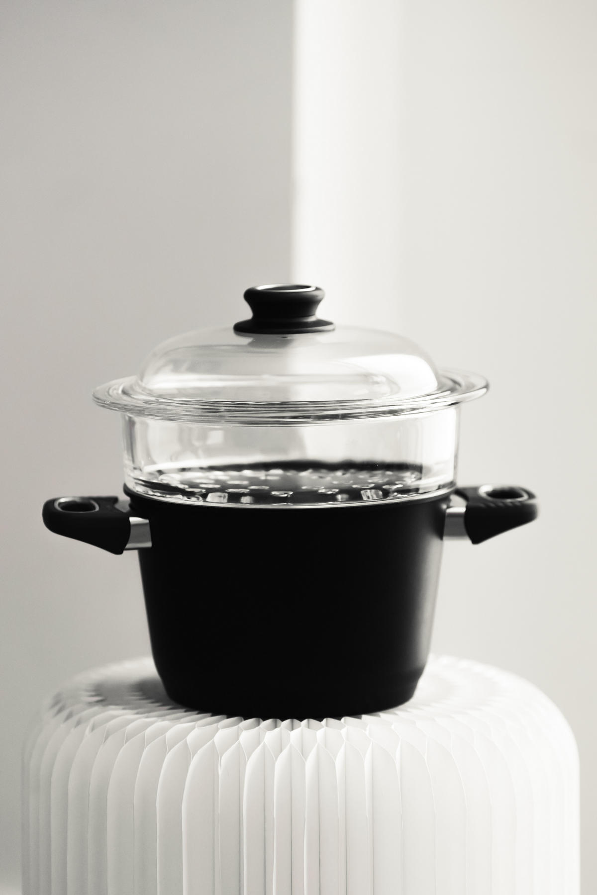 KOCHTOPF Ø20CM - Schwarz, Kunststoff/Metall (20cm) - Gastrolux