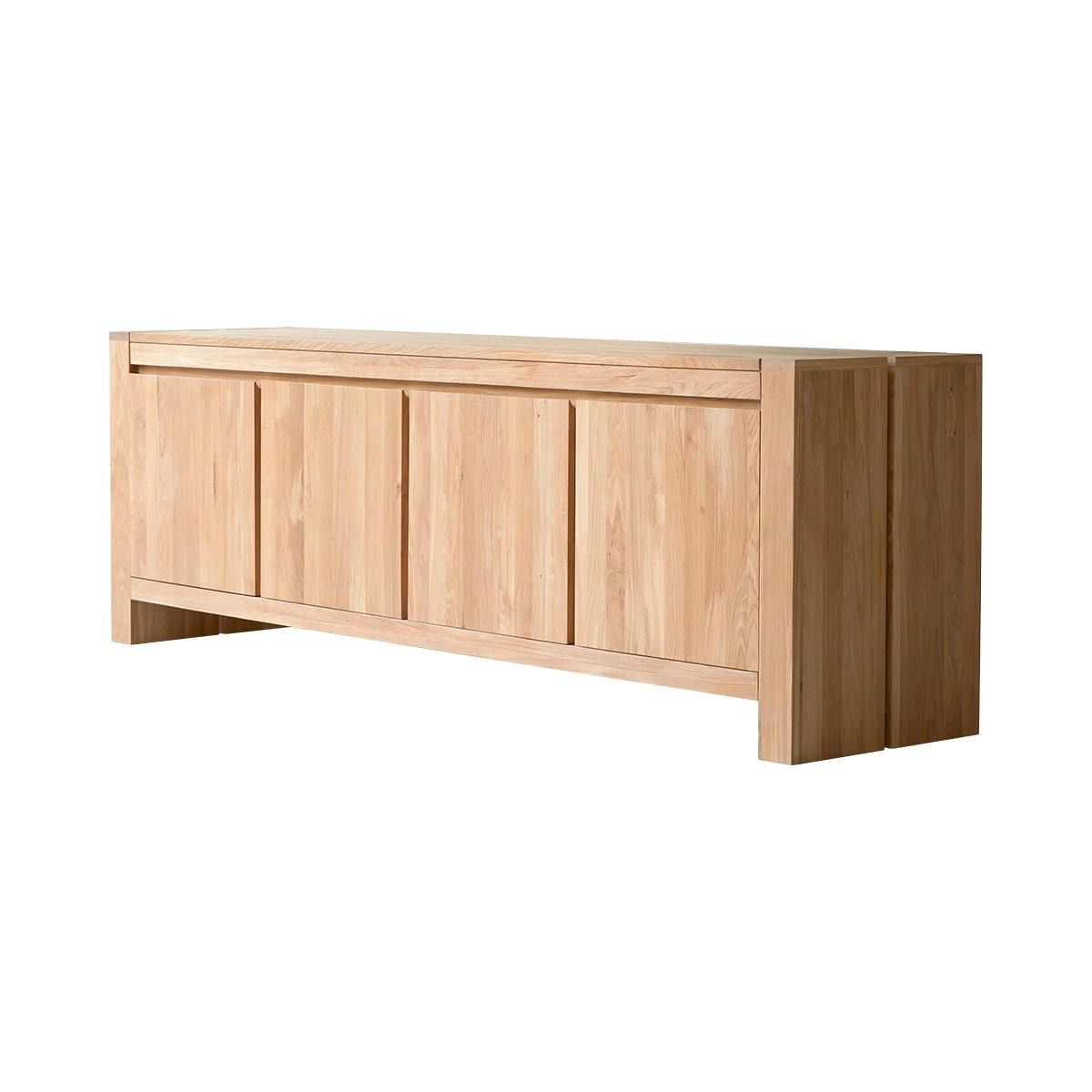 SIDEBOARD Eden Natur aus Eiche - Naturfarben, Holz (210/70/50cm) - Tikamoon