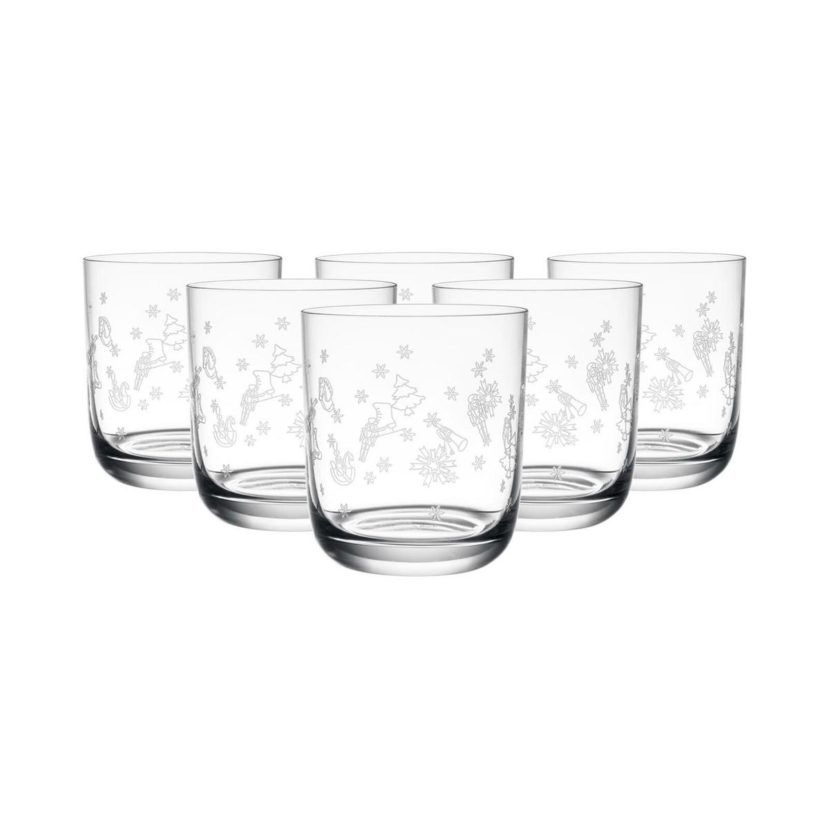 WASSERGLÄSER Toy's Delight transparent 250 ml 6er Set - Transparent, Glas (0.25L) - Villeroy & Boch
