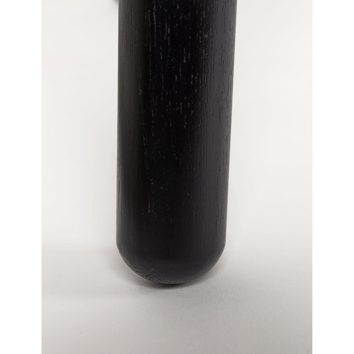ESSTISCH Glimps Ausziehbarer 120/162x80 cm Schwarz - Schwarz, Holz (120/80/76cm) - Zuiver