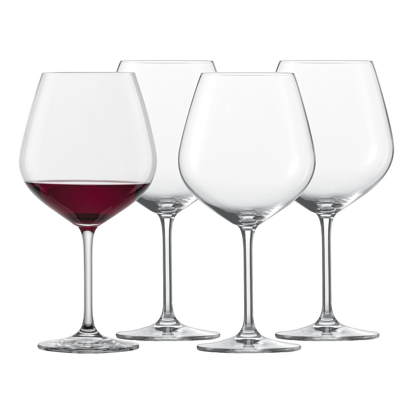 BURGUNDERGLÄSER Forté transparent 732 ml 4er Set - Transparent, Glas (0.732L) - Schott Zwiesel