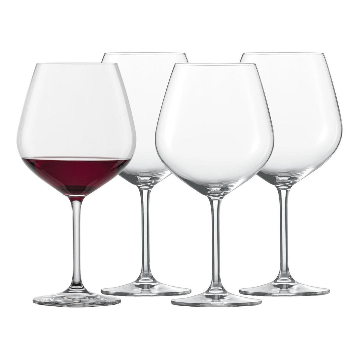 BURGUNDERGLÄSER Forté transparent 732 ml 4er Set - Transparent, Glas (0.732L) - Schott Zwiesel