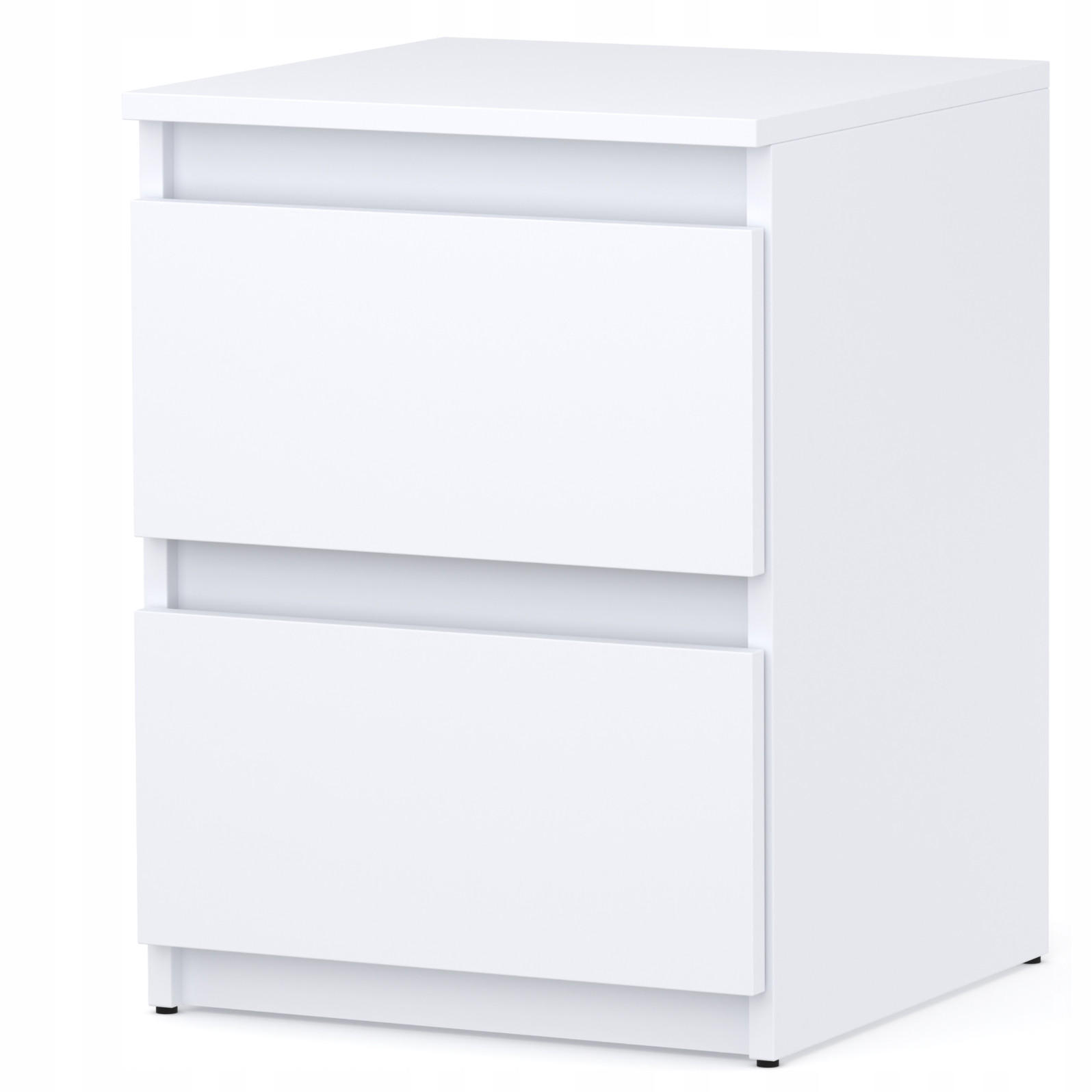 NACHTTISCH - WEISS - Weiß, Holz (40/53.5/40cm) - Stiv Meble