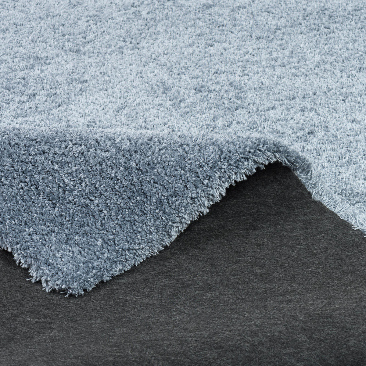 LUXUS HOCHFLOR SHAGGY TEPPICH DREAM - Blau, Textil (80/160cm) - Snapstyle