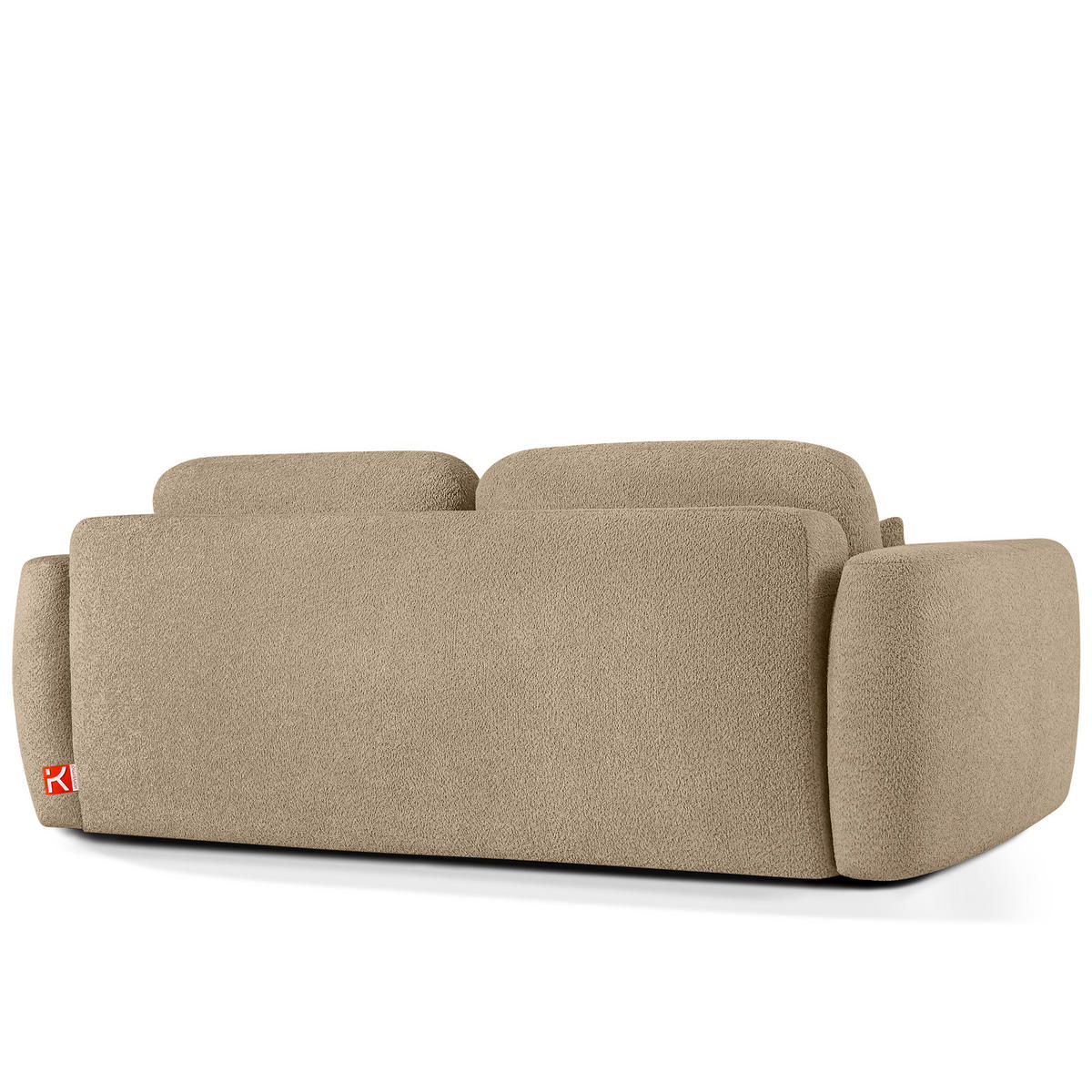 SOFA 3 ELOSA - Ecru, Holz/Textil (245/85/115cm) - KONSIMO®