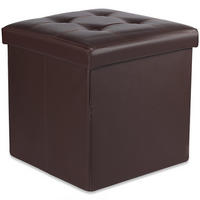 SITZBOX Ravello L mit Knöpfen Braun Ökoleder - Braun, Textil (38/38/38cm) - Komodee