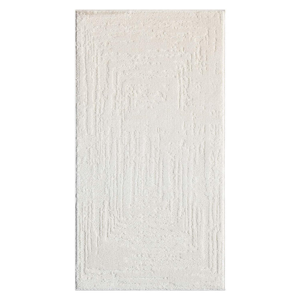 KURZFLOR-TEPPICH Flair 171 Creme 80x150 cm - Creme, Textil (80/150cm) - carpet city