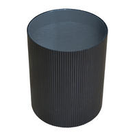 BEISTELLTISCH Carlo Schwarz/Schwarz - Schwarz, Holzwerkstoff (39/39/48cm) - SVITA