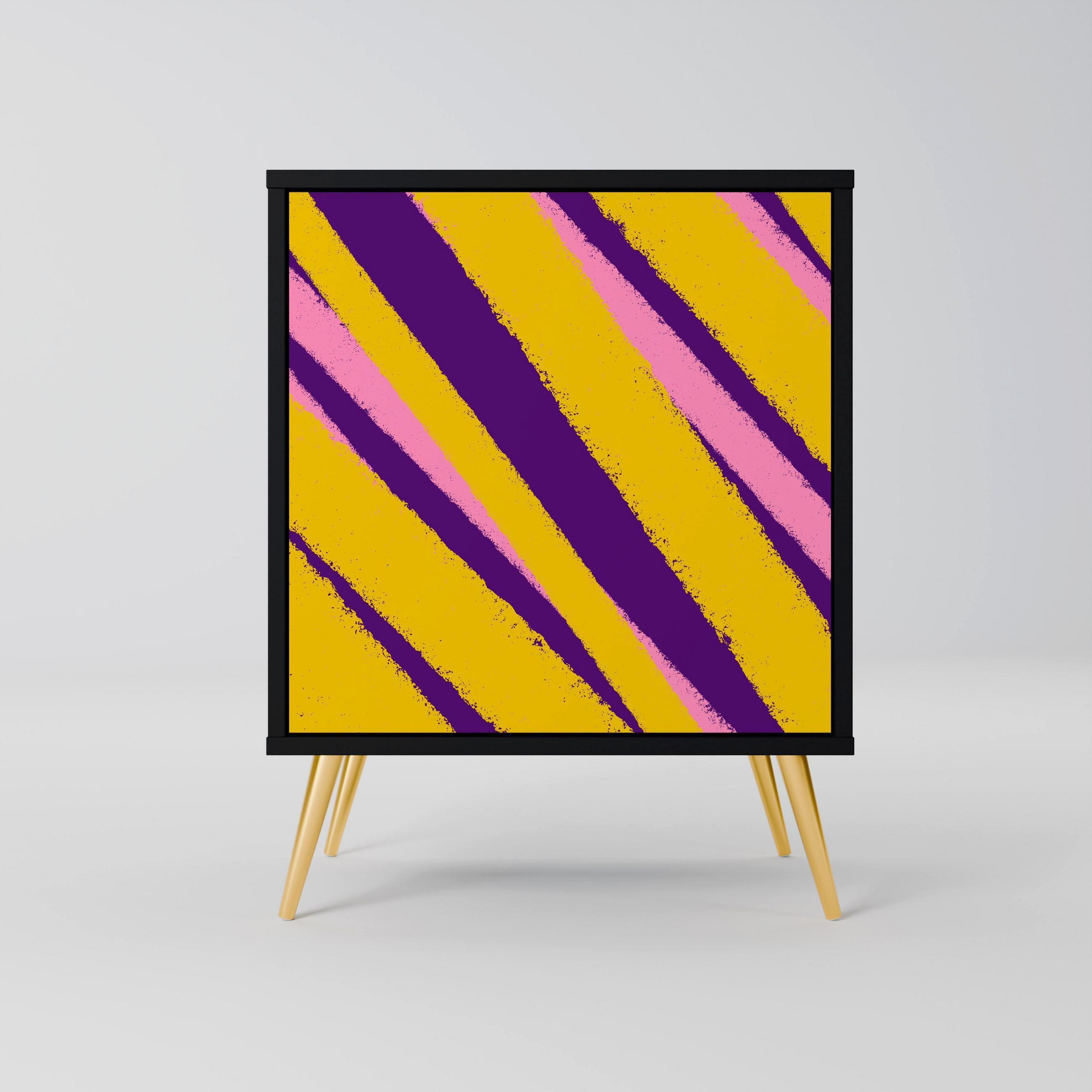 SpaceRebels Sideboard Schwarz 57.5x75.5x42 cm