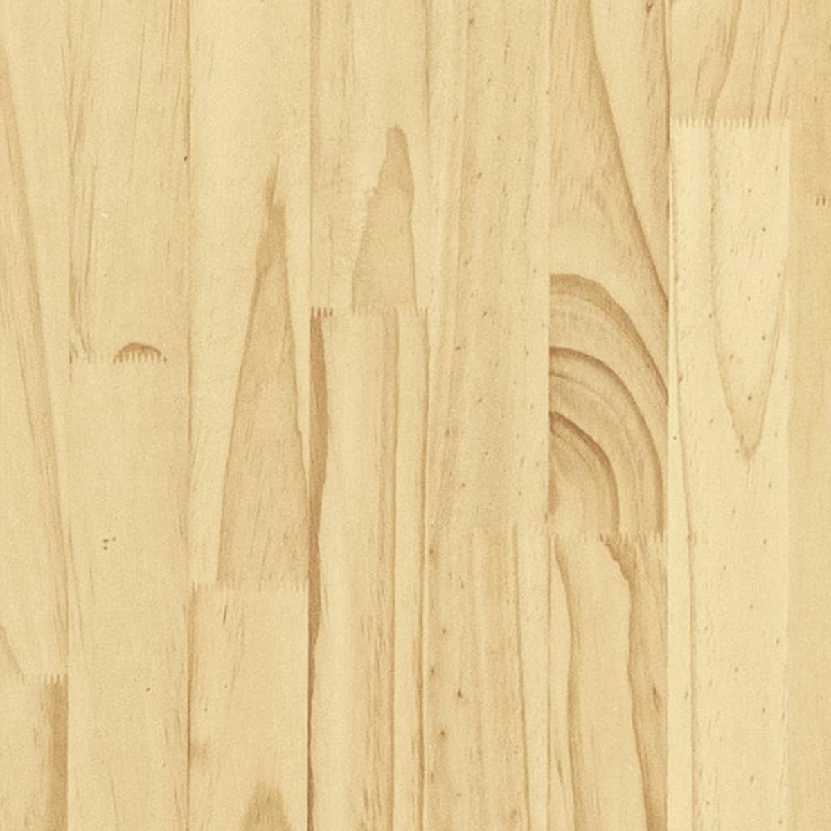 BETT 140x200 cm, 31 cm Hoch, aus Massivholz Kiefer, in Natur - Braun, Holz - vidaXL