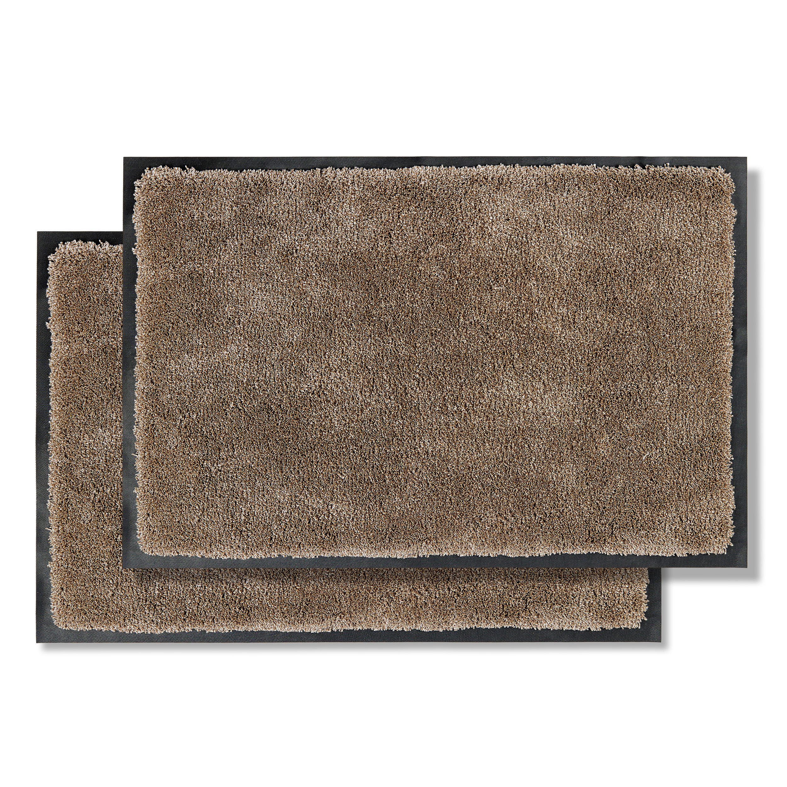 FUSSMATTE FÜR INNEN LAVA 2ER SET - Beige, Textil (90/150cm) - Astra