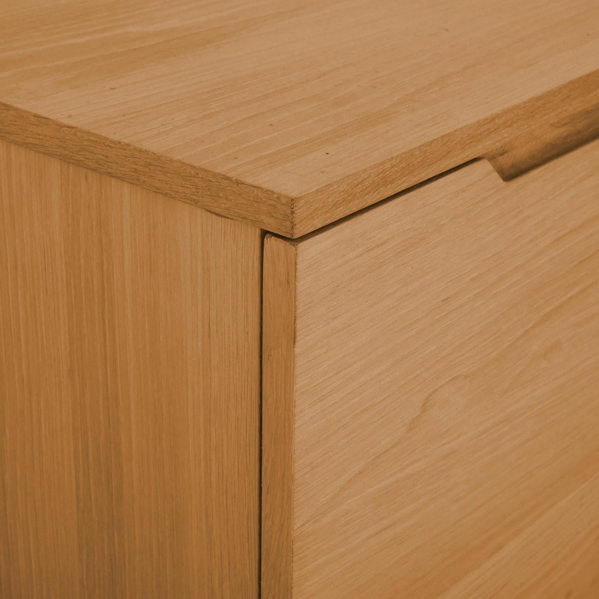 TV-ELEMENT Wildeiche - Honigeiche/Eichefarben, Holz/Holzwerkstoff (160/53/45cm) - Furnhouse