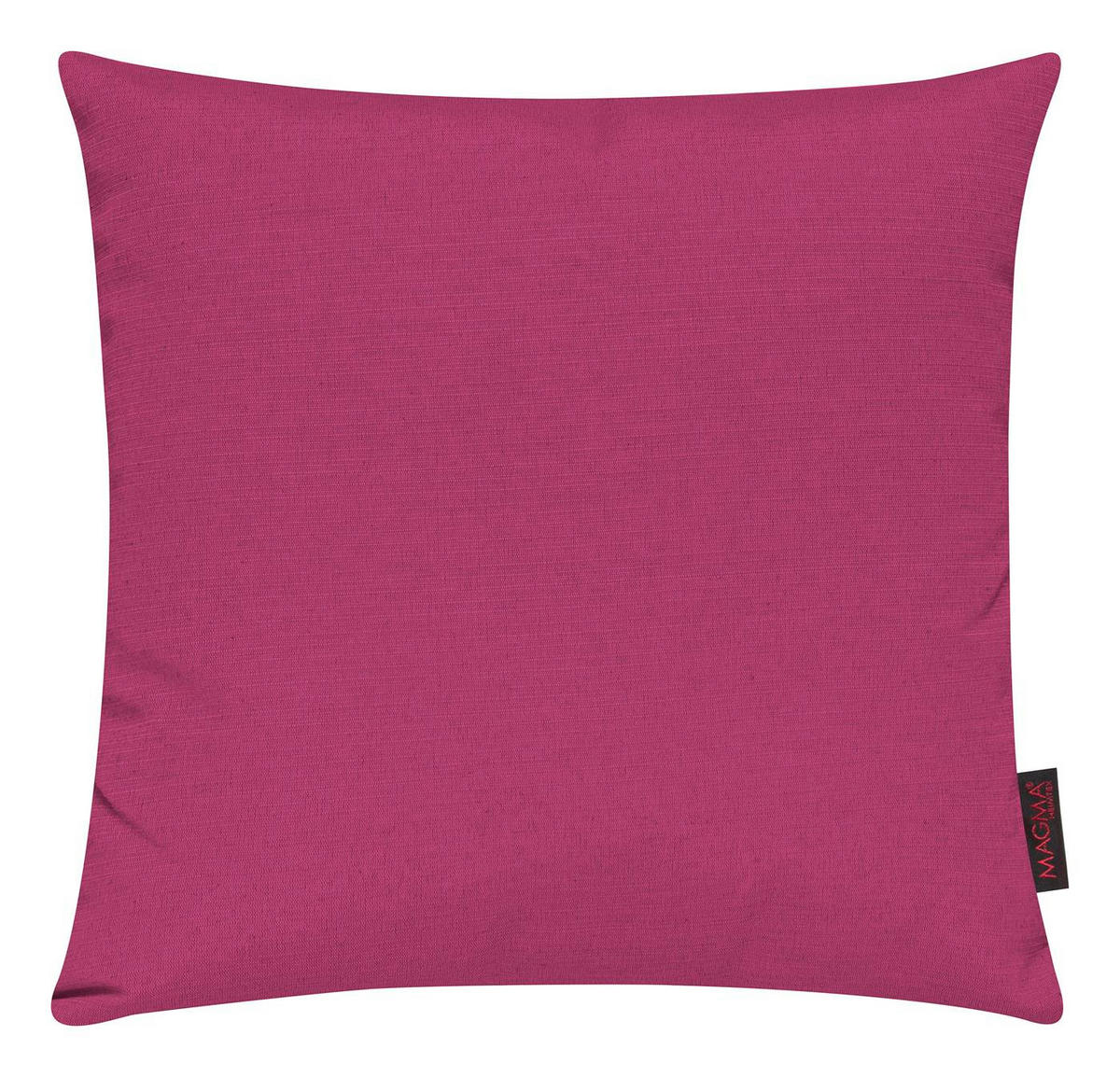 KISSENHÜLLE 2er Set Fino uni 50/50 cm - Pink, Textil (50/50cm) - Magma Heimtexx