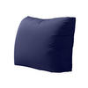 KEILKISSEN Ergonomisches Dunkelblau - Dunkelblau, Textil (13/60cm) - Vercart